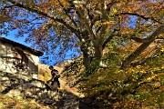 Autunnale in CIMA MENNA (2300 m) da Zorzone ad anello con discesa dal Chignol d’Arale il 25 ott. 2018- FOTOGALLERY